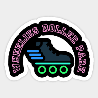 Wheelies roller park Sticker